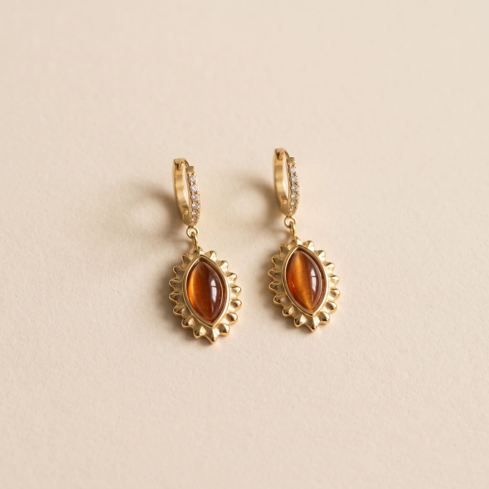 Boucles D'Oreilles Soli – Acier Inoxydable Garantie