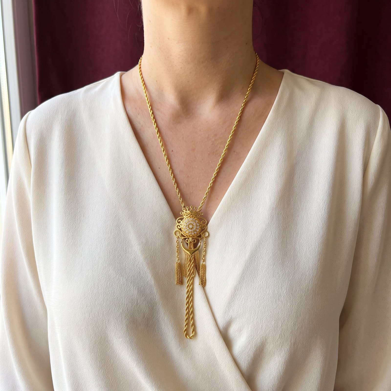 Collier Cirta - Acier Inoxydable Garantie