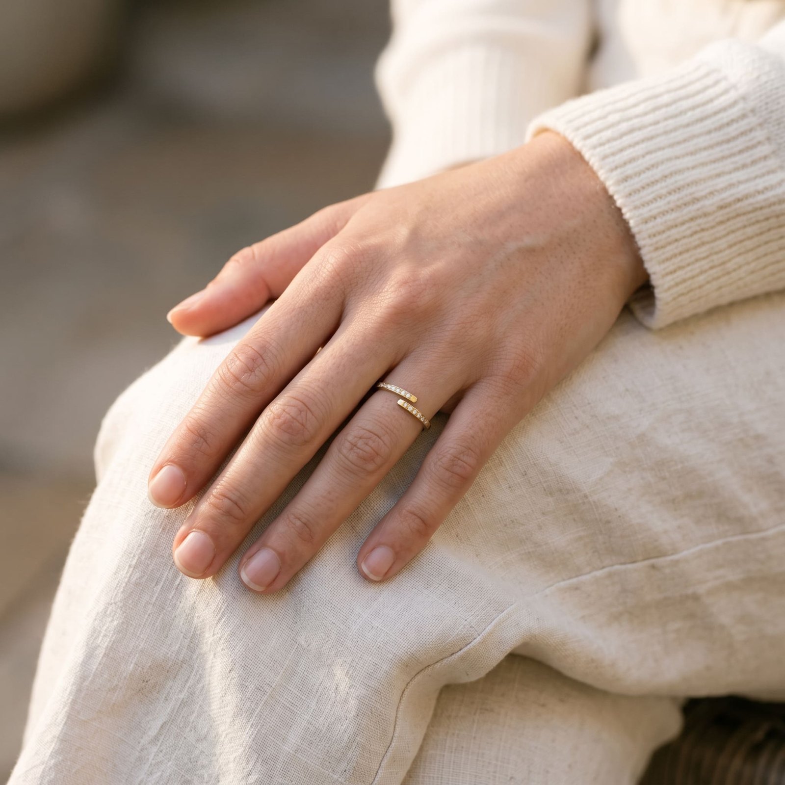 Bague Lunia - Acier Inoxydable Garantie