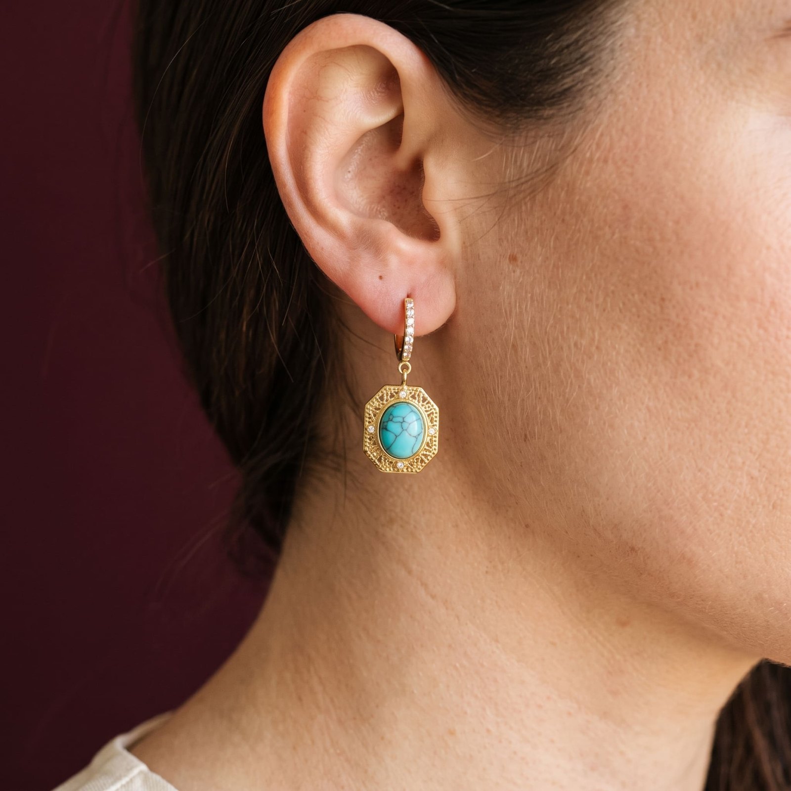 Boucles D'oreilles Luli - Acier Inoxydable Garantie