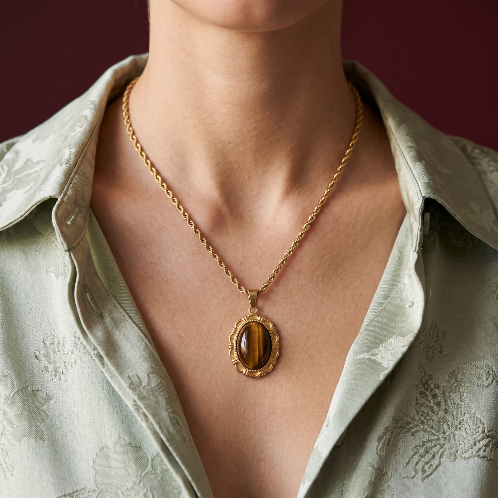 Collier Valia - Acier Inoxydable Garantie