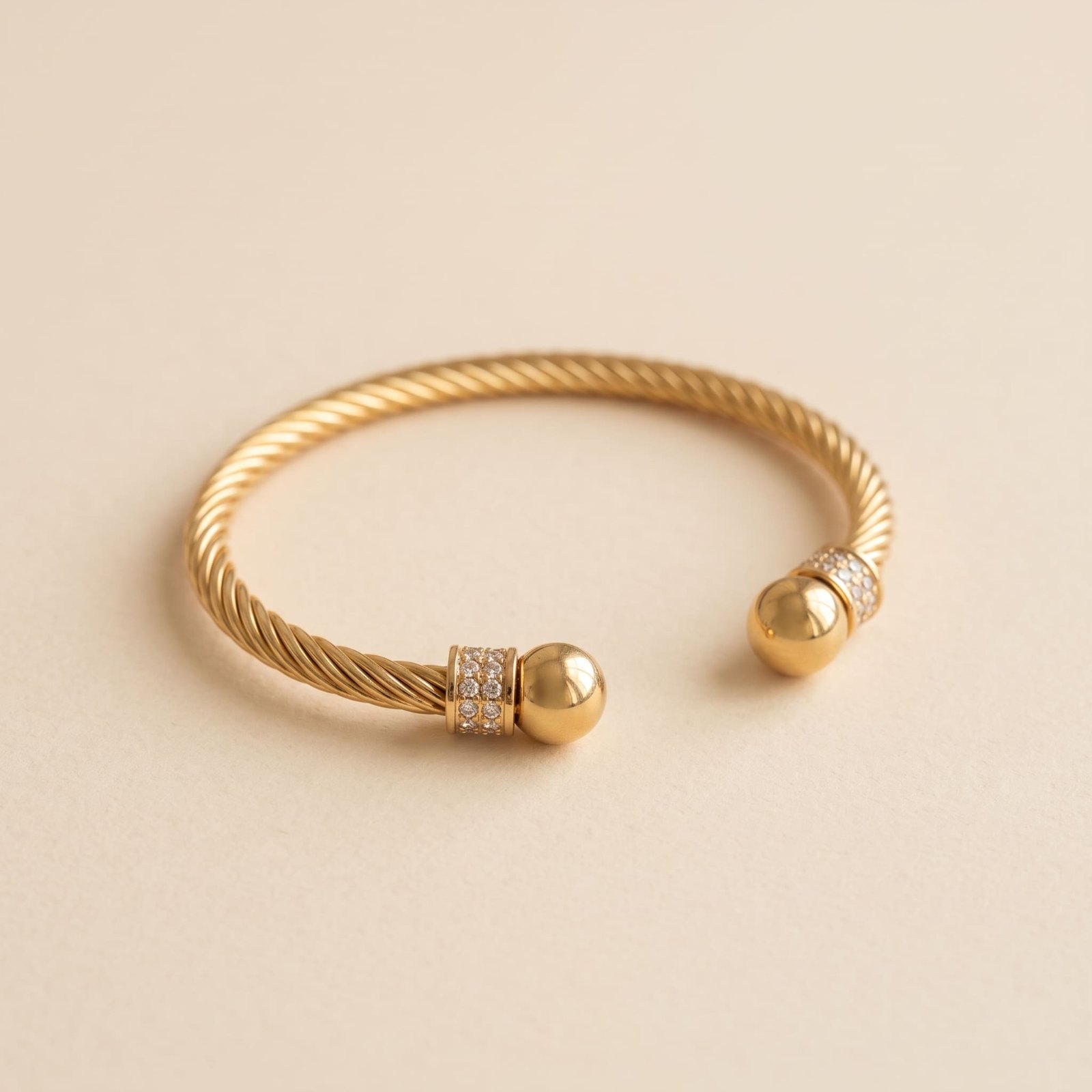 Braclet Jonc Aera - Acier Inoxydable Garantie