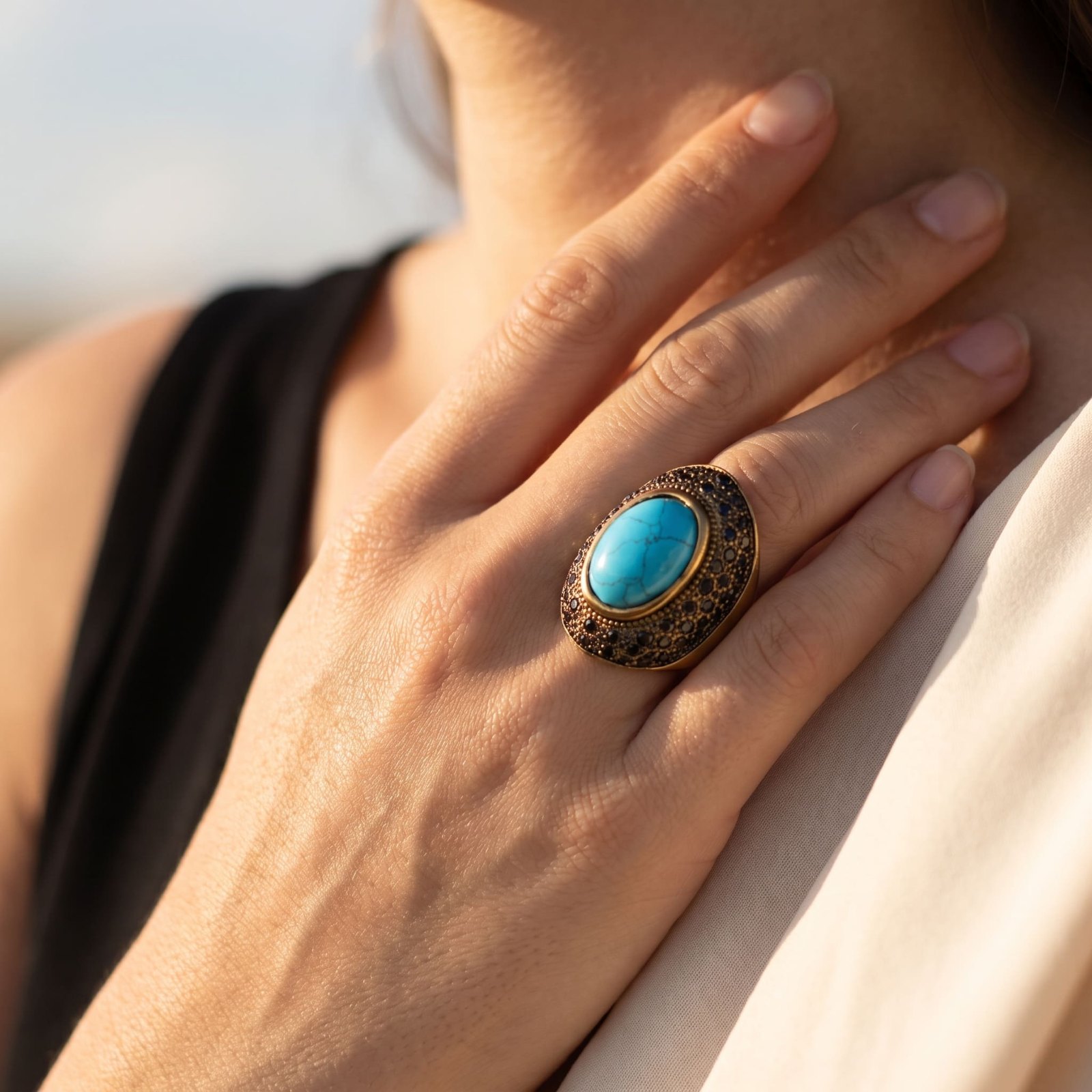 Bague Azzura - Acier Inoxydable Garantie