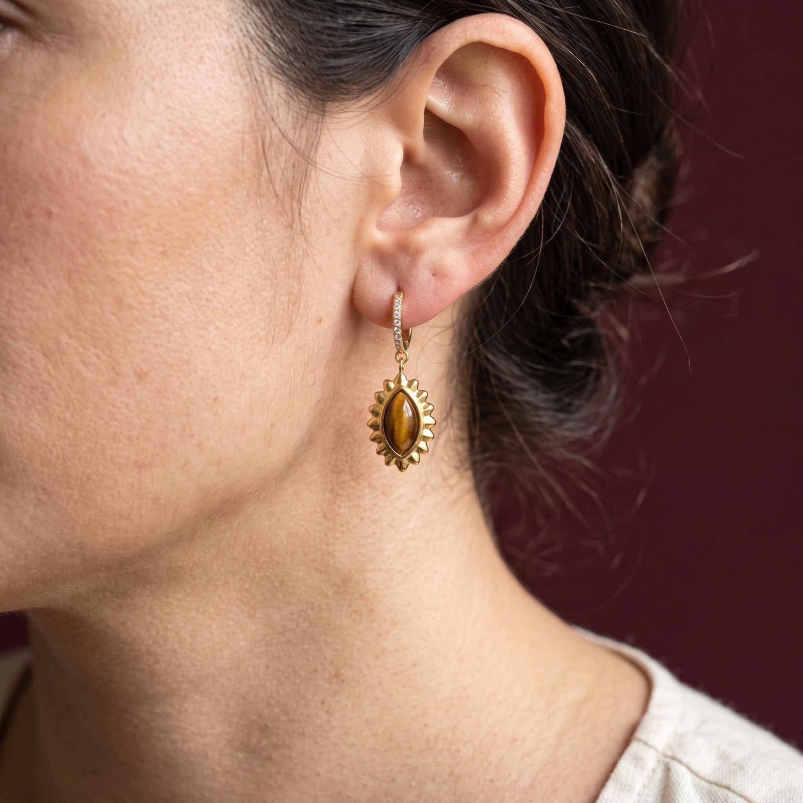 Boucles D'Oreilles Soli – Acier Inoxydable Garantie