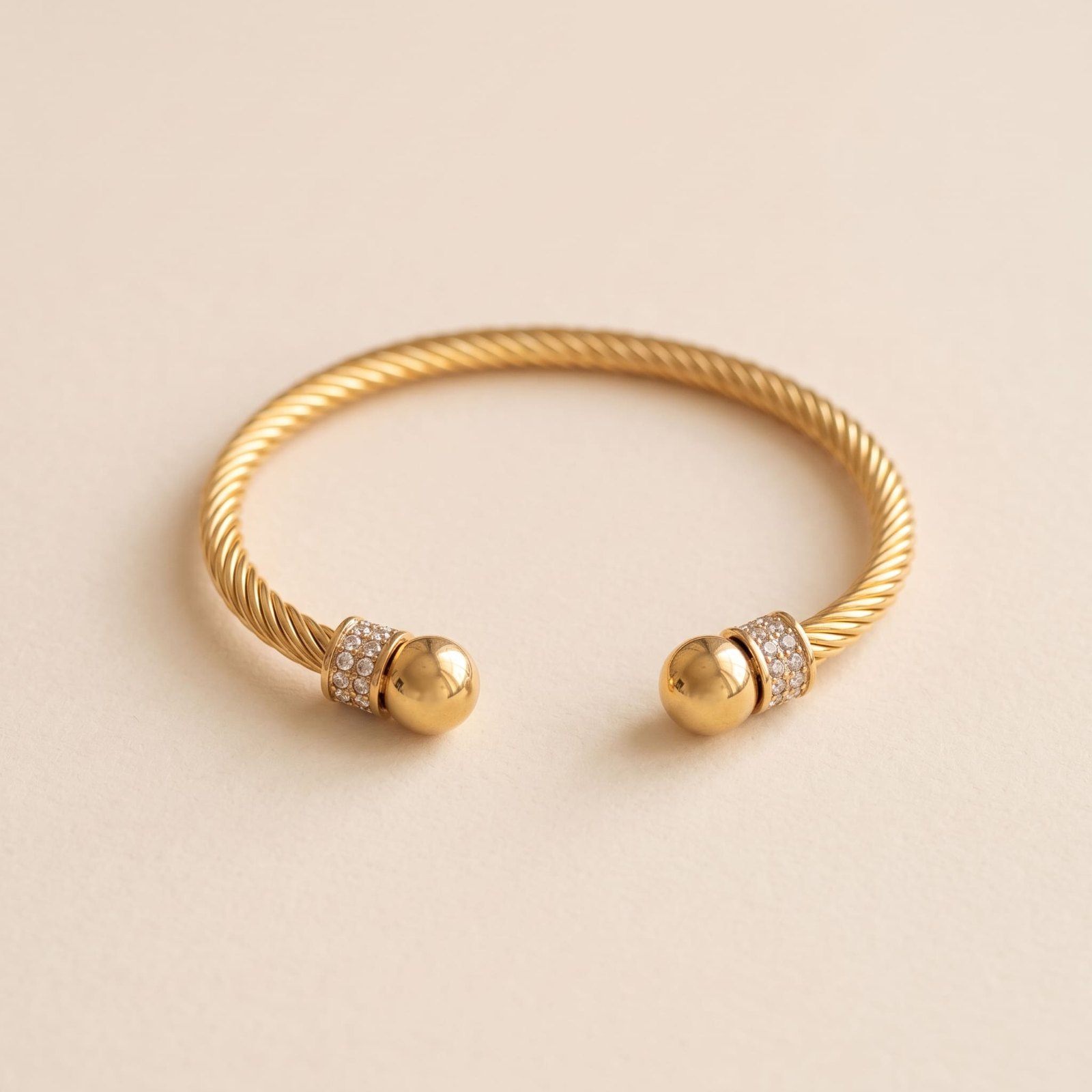 Braclet Jonc Aera - Acier Inoxydable Garantie